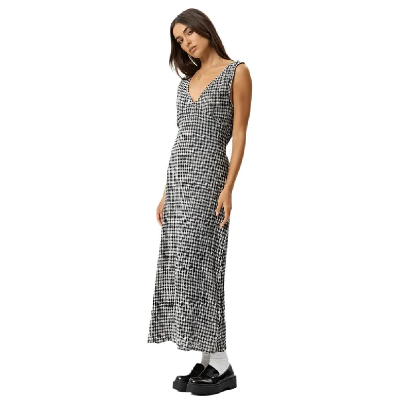 Asta Seersucker Maxi Dress - Womens