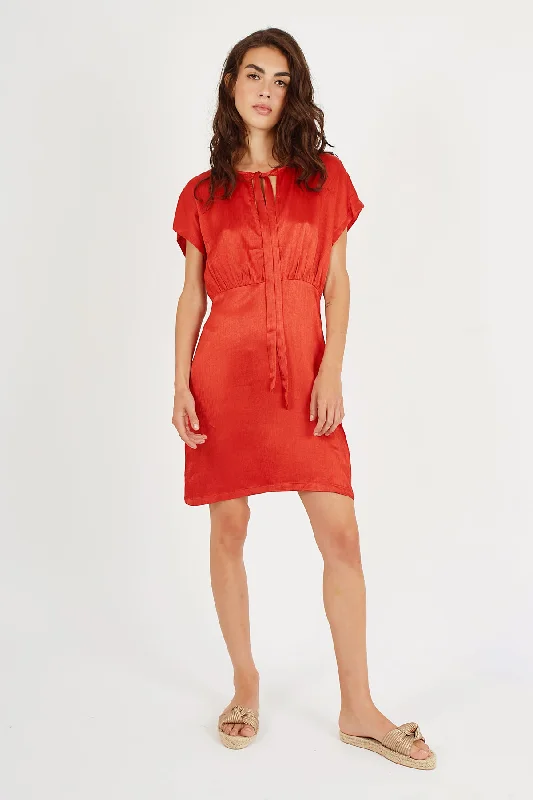 Breathless Lenu Mini Dress Stylish Puff Sleeve Mini Dress