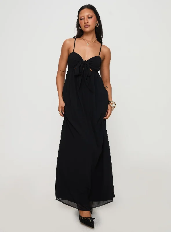 Granno Maxi Dress Black