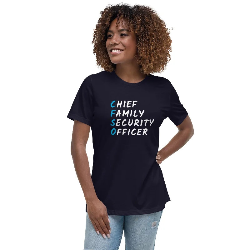 Chief Family Security Officer Women's Relaxed T-Shirt