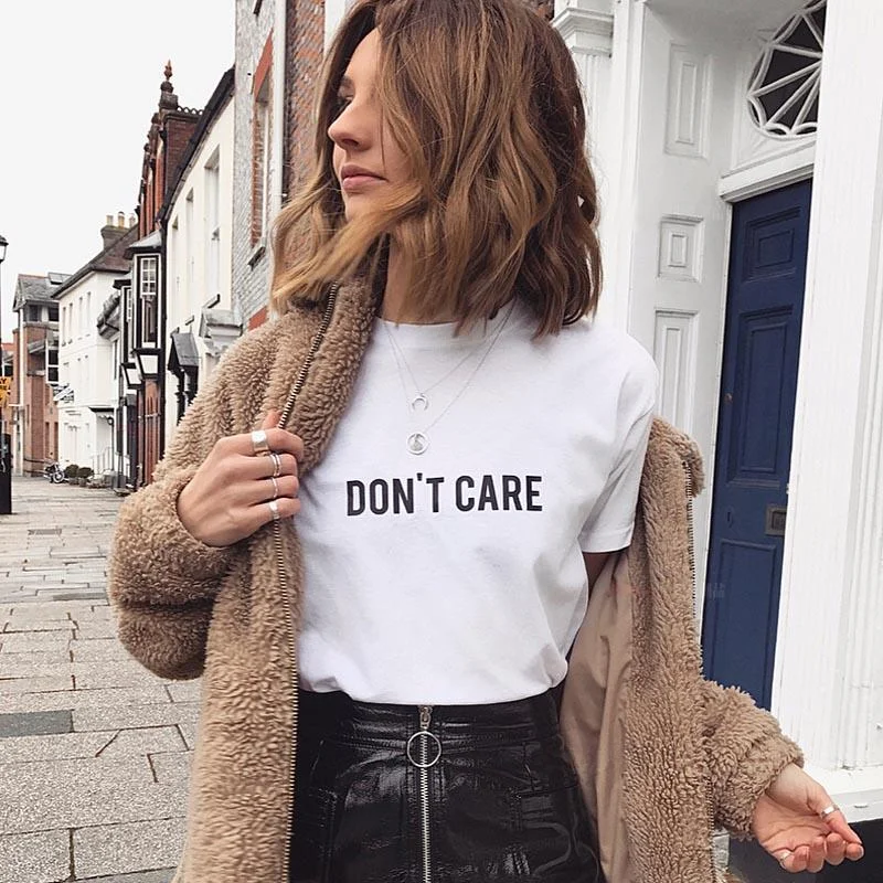 Don't Care Tee