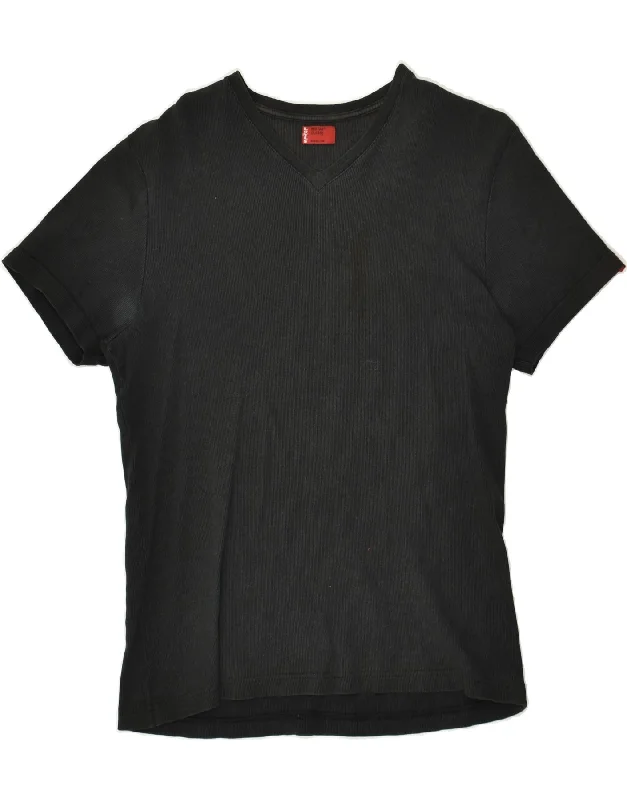 LEVI'S Womens T-Shirt Top UK 20 2XL Black