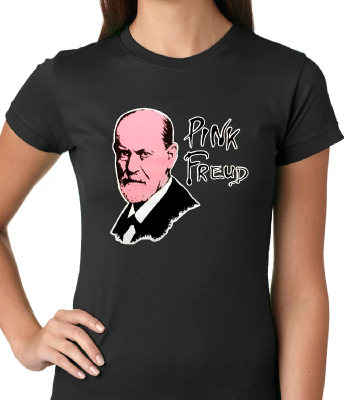 Pink Freud T-Shirt :: Sigmund Freud Ladies T-shirt