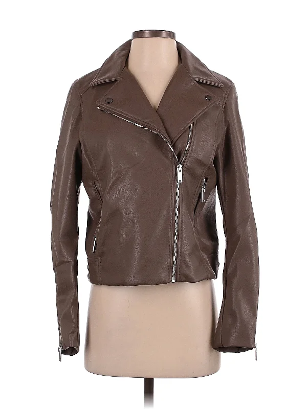 Faux Leather Jacket