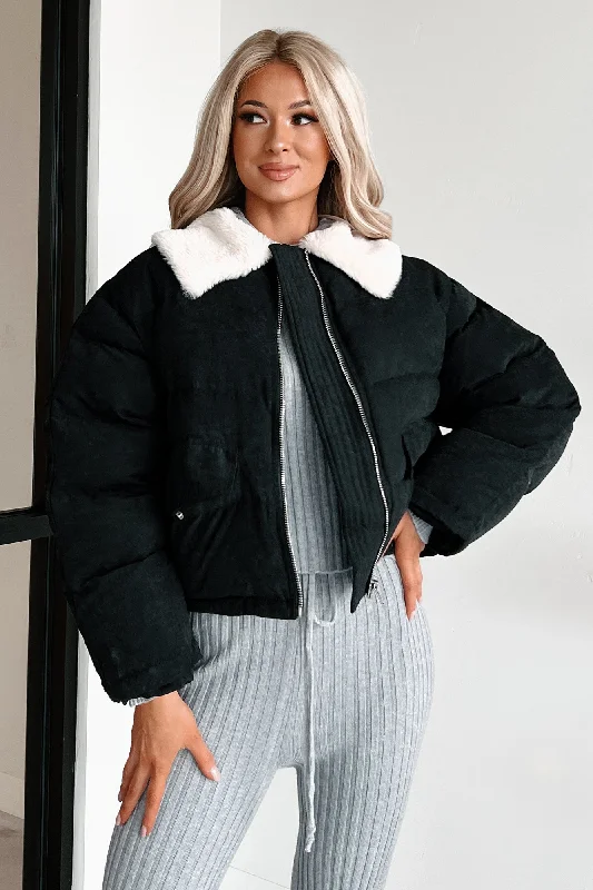 Icy Looks Faux Fur Collar Puffer Jacket (Black) Notch Collar Jacket Peter Pan Collar Jacket Cowl Neck Jacket Icy Looks Faux Fur Collar Puffer Jacket (Black) Notch Collar Jacket Peter Pan Collar Jacket Cowl Neck Jacket