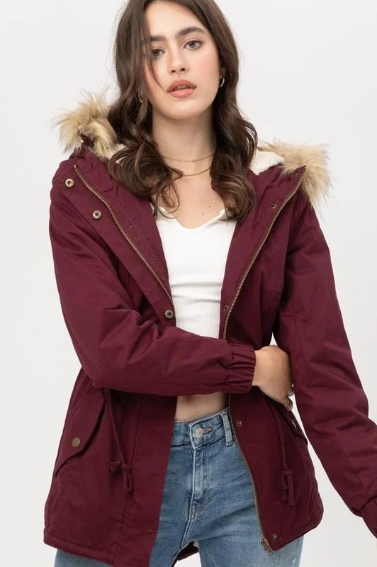 Kendall, Jacket with front side pockets