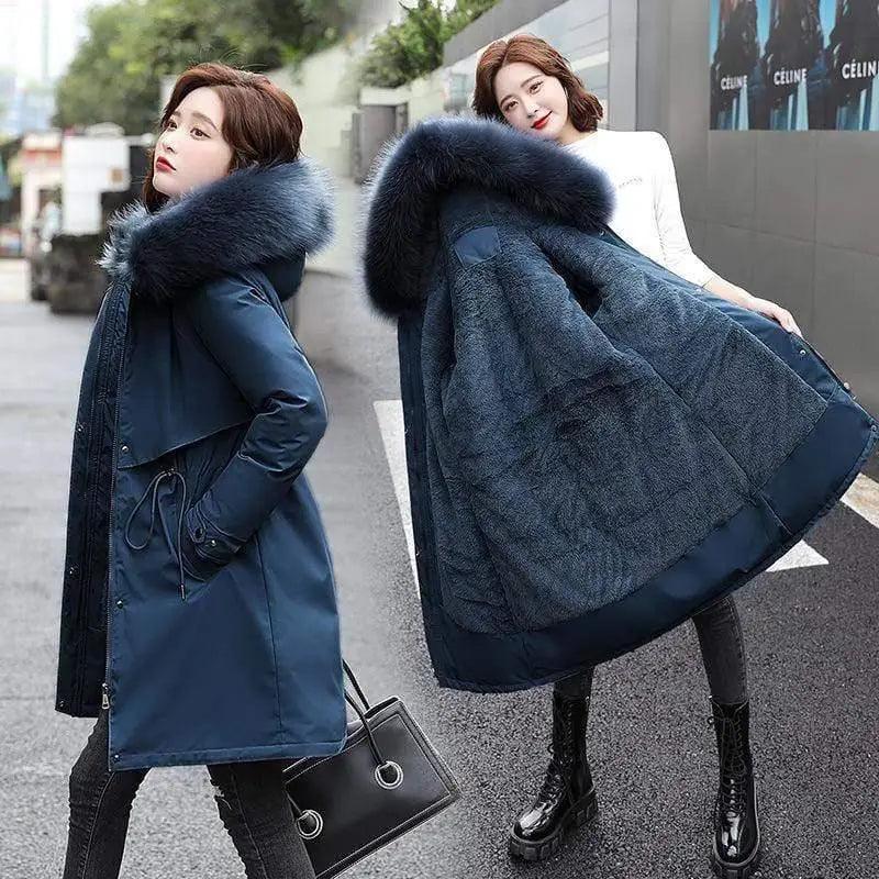 Cotton-Padded Jacket Waist Warm Winter Jacket Belted Jacket Elasticated Jacket Padded Jacket Cotton-Padded Jacket Waist Warm Winter Jacket Belted Jacket Elasticated Jacket Padded Jacket
