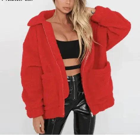 shearling coat jacket women autumn winter warm thick plush Fleece Jacket Down Jacket Parka shearling coat jacket women autumn winter warm thick plush Fleece Jacket Down Jacket Parka