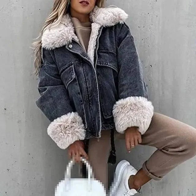 Thicken Winter Jackets For Women Puffy Wind Warm Bomber Jacket Anorak Windbreaker