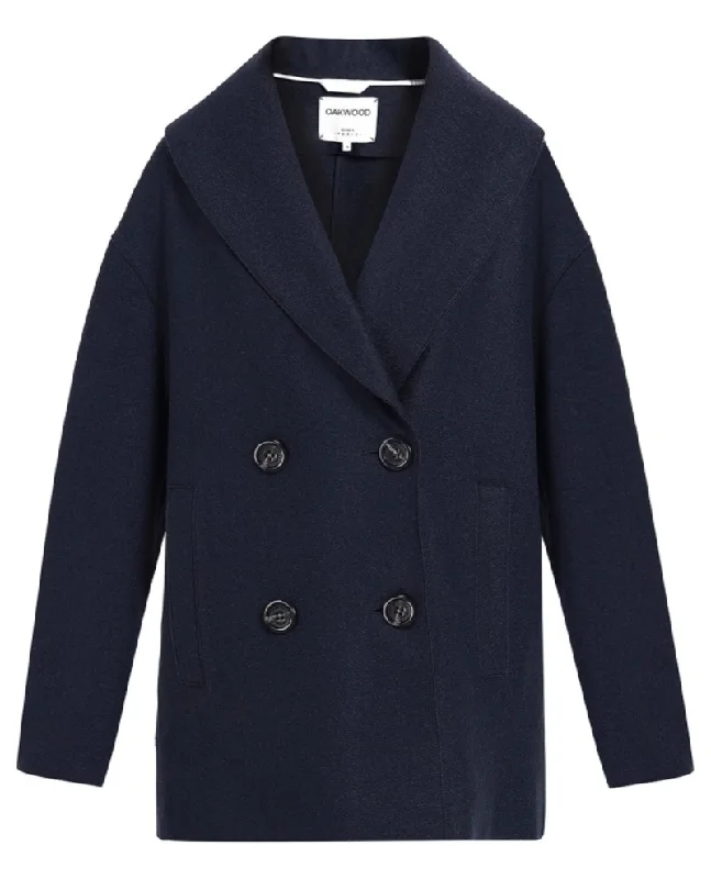 Oakwood Lea Navy Jacket Rayon Fabric Velvet Fabric Corduroy Fabric