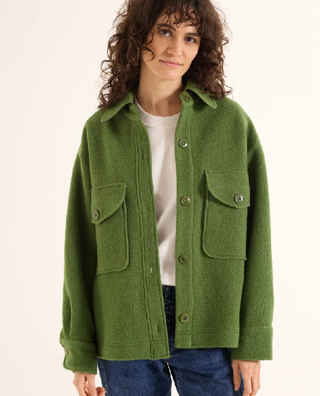 Sacre Coeur Aime Prairie Green Jacket Faux Fur Jacket Real Fur Jacket Shearling Jacket Sacre Coeur Aime Prairie Green Jacket Faux Fur Jacket Real Fur Jacket Shearling Jacket
