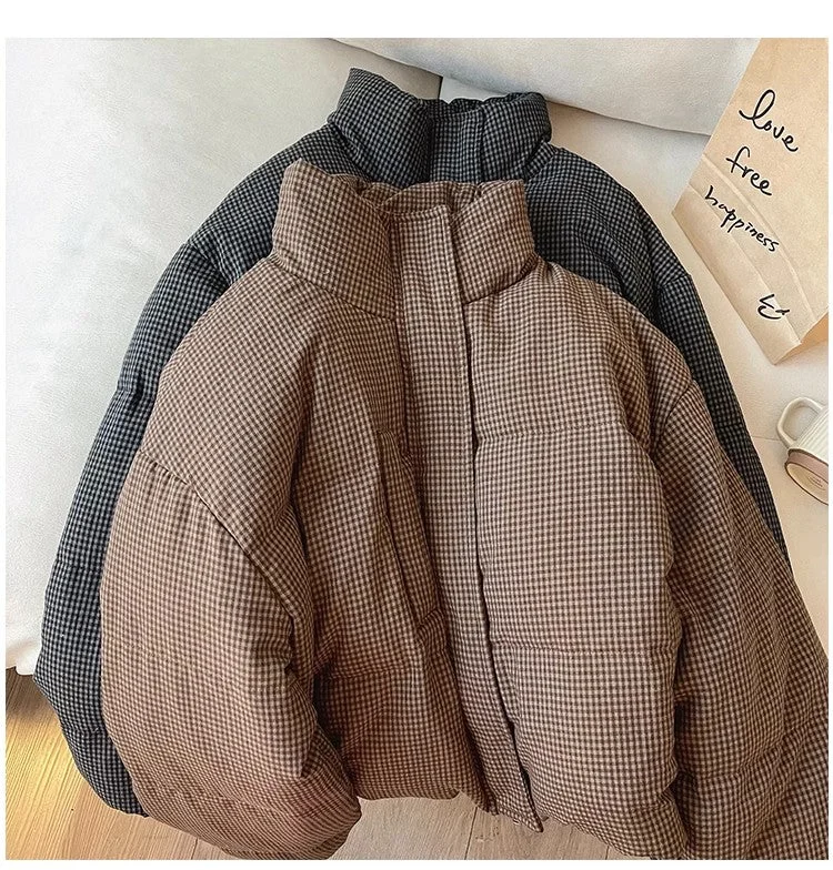 Winter plaid jacket for women new jacket S4926 Nylon Jacket Polyester Jacket Spandex Jacket Winter plaid jacket for women new jacket S4926 Nylon Jacket Polyester Jacket Spandex Jacket