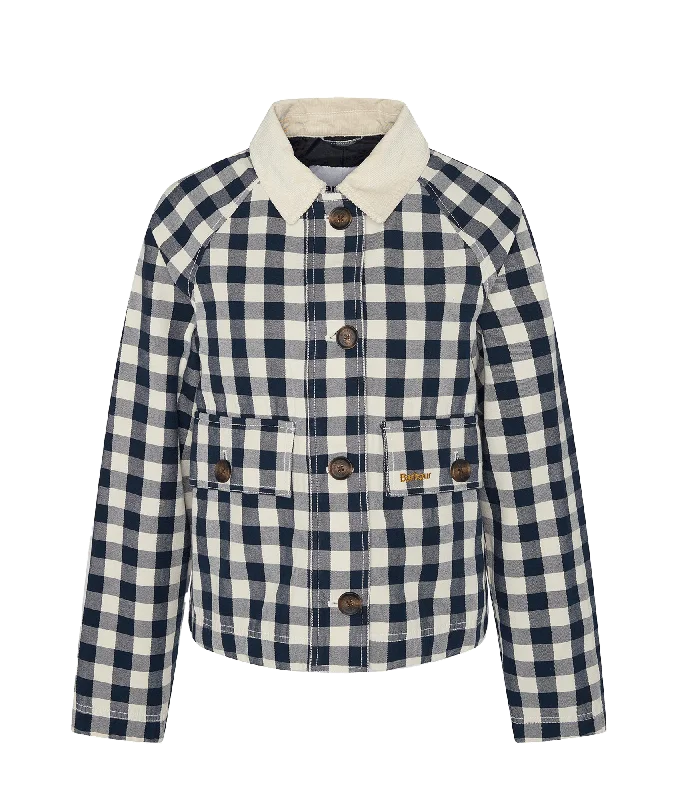 Maddison Gingham Casual Jacket - Multi