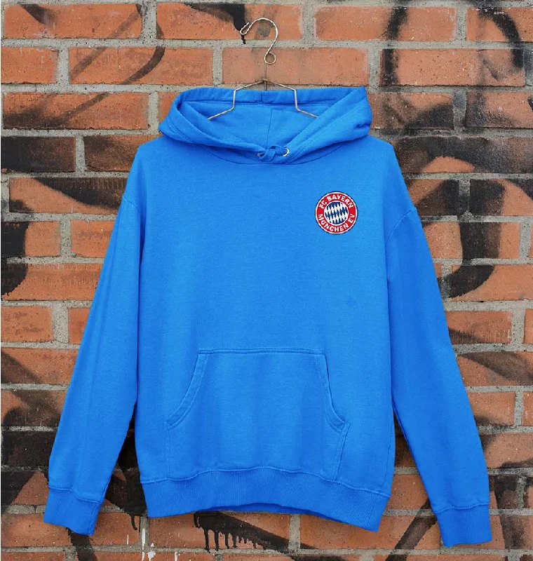 Bayern Munich Logo Unisex Hoodie for Men/Women Hoodie with Side Slits Relaxed Casual Bayern Munich Logo Unisex Hoodie for Men/Women Hoodie with Side Slits Relaxed Casual