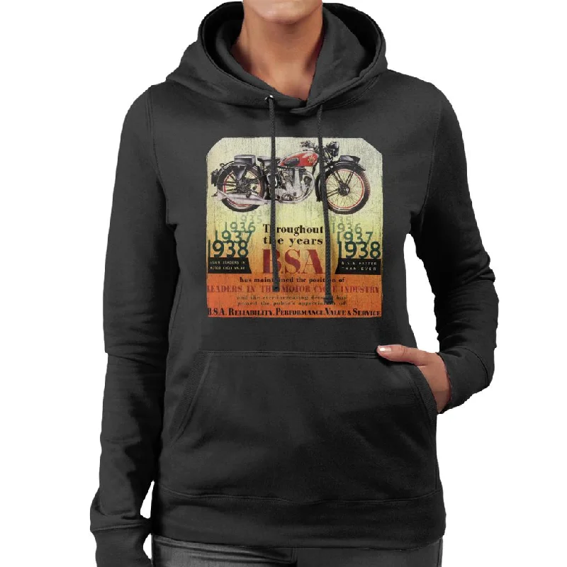 BSA Throughout The Years Women's Hooded Sweatshirt