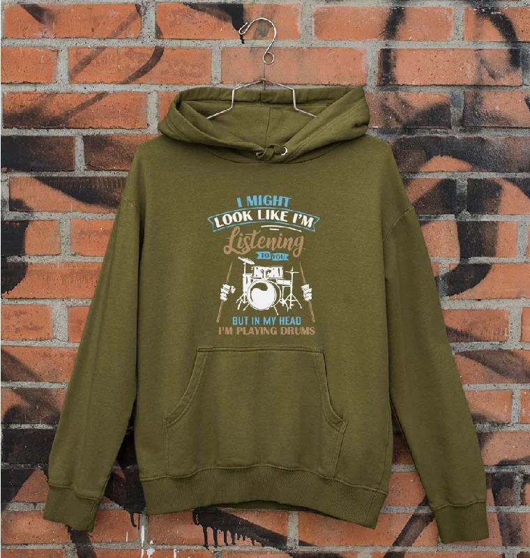 Drummer Unisex Hoodie for Men/Women