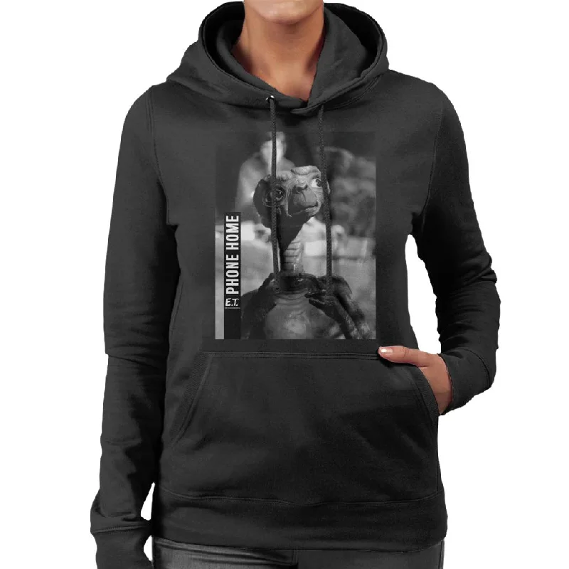 E.T. Phone Home Cinematic Shot Women's Hooded Sweatshirt