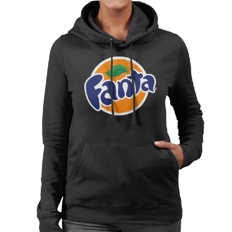 Fanta Circle Logo Women's Hooded Sweatshirt