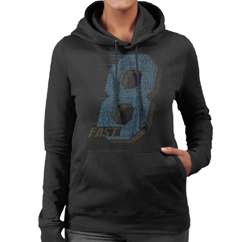 Fast and Furious Fast 8 Large Icon Women's Hooded Sweatshirt