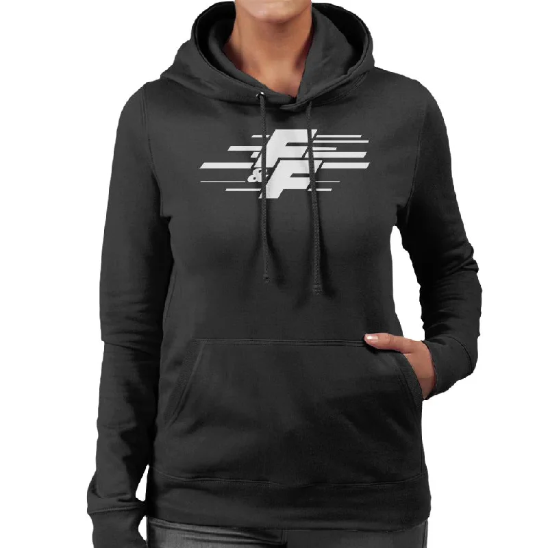 Fast and Furious Light Logo Women's Hooded Sweatshirt