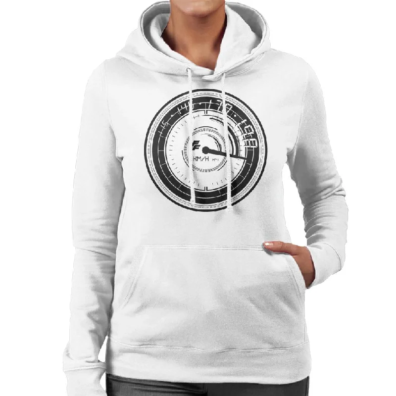 Fast and Furious Speedometer Women's Hooded Sweatshirt