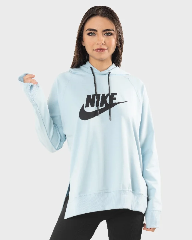 NIKE REST DAY HOODIE Hoodie with Contrast Stitching Detailed Premium