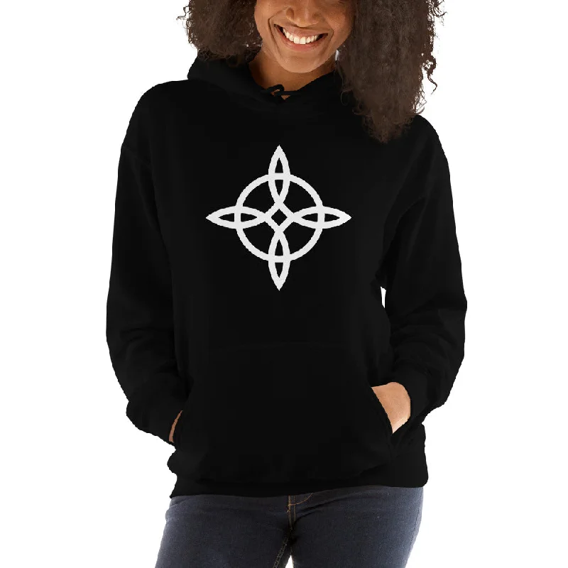 The Witches Knot Witchcraft Protection Symbol Hoodie Sweatshirt