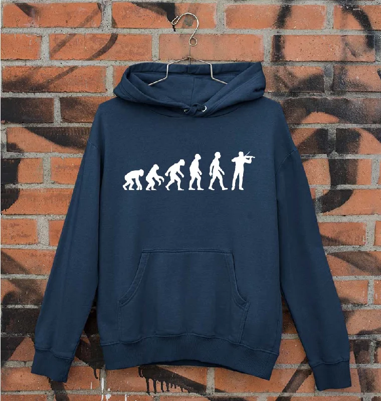 Violin Evolution Unisex Hoodie for Men/Women