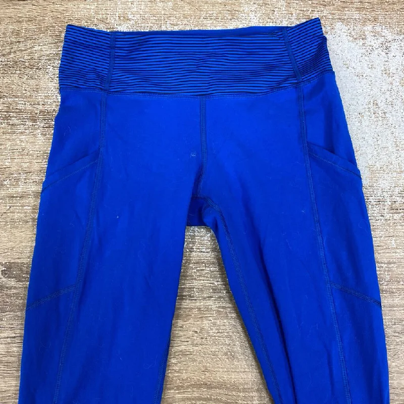 Lululemon - Women's Leggings: Blue-women-4