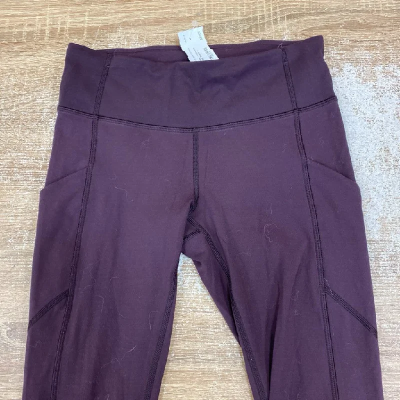 Lululemon - Women's Leggings: Purple-women-4