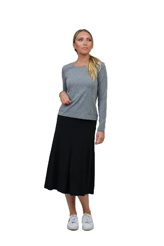 Ladies Active Skirt Midi Length (26 Inches) wool skirt warm