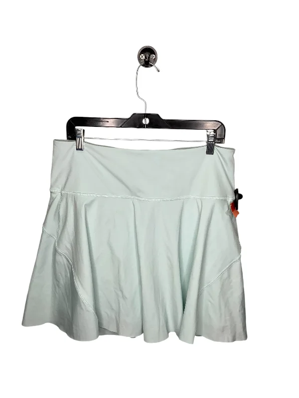 Athletic Skirt By Athleta In Blue, Size: 1x leather skirt bold