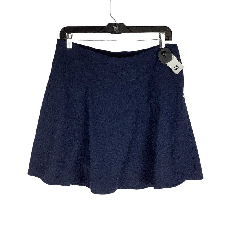 Athletic Skirt By Athleta In Navy, Size: 8 denim skirt stylish
