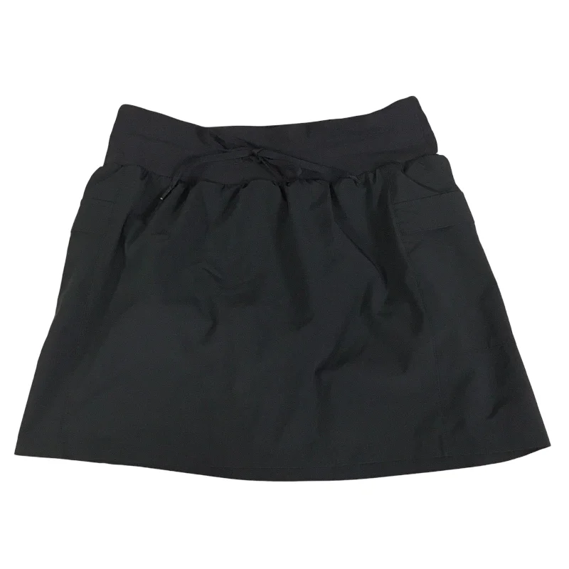Athletic Skirt By Calia In Black, Size: S linen skirt natural
