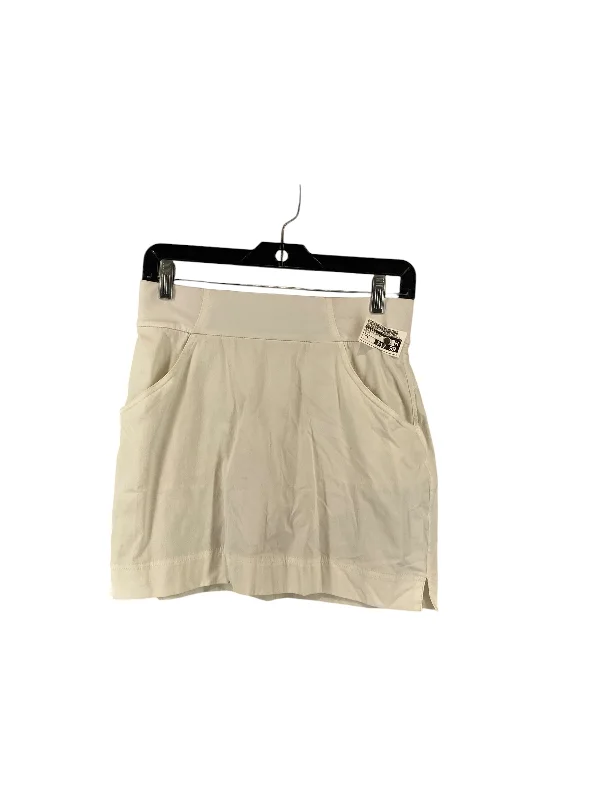 Athletic Skirt By Columbia In White, Size: S cashmere skirt rich