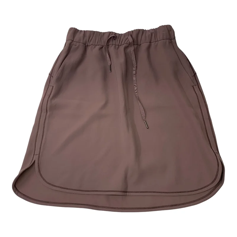 Athletic Skirt By Lululemon In Purple, Size: M chiffon skirt delicate