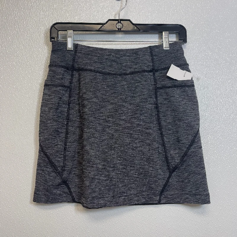 Athletic Skirt Skort By Athleta In Charcoal, Size: Xs velvet skirt plush