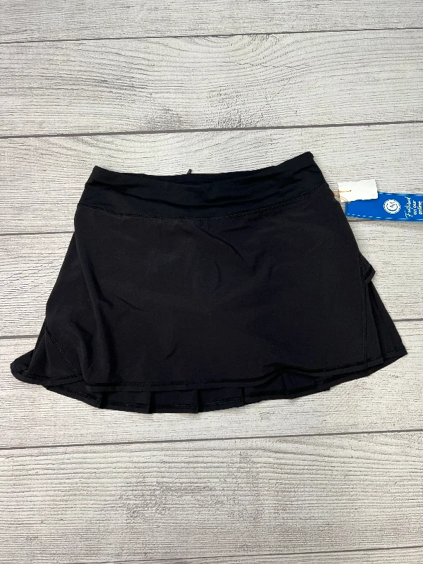 Athletic Skirt Skort By Lululemon In Black, Size: L mini skirt trendy