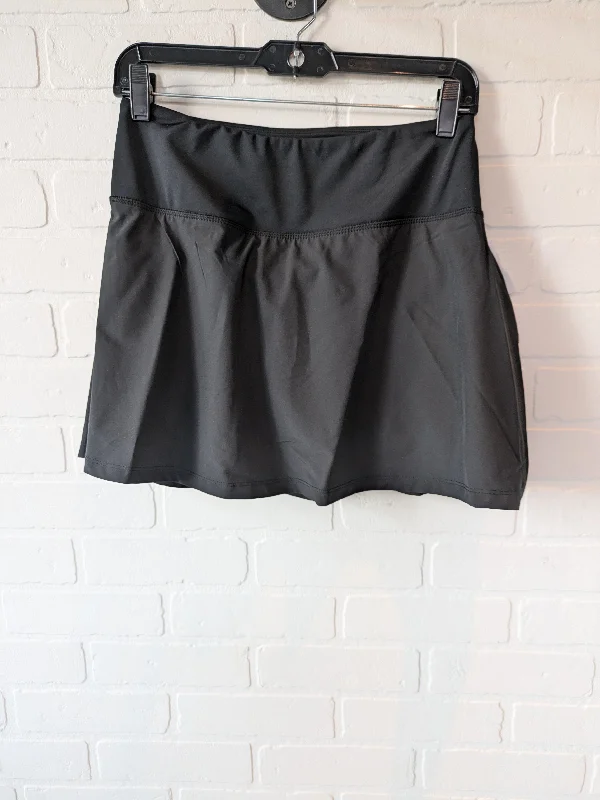 Black Athletic Skirt Marika, Size 4 wool skirt warm