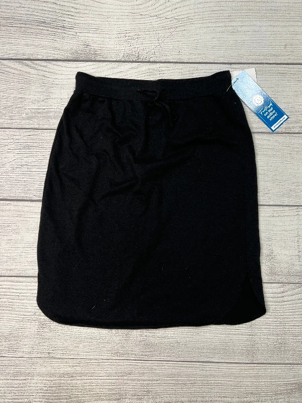 Black Athletic Skirt Skort by West Loop Size S velvet skirt sumptuous