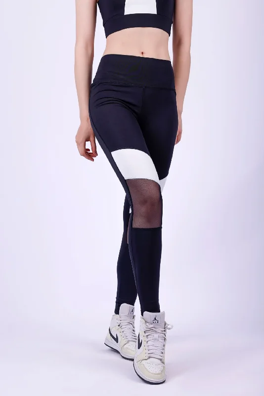 Classic Color Block Leggings (24915) - Fit Freak