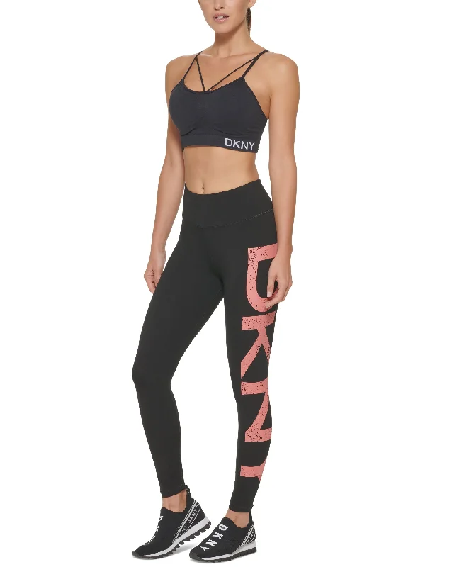 DKNY Sport Logo Print 7/8 Leggings