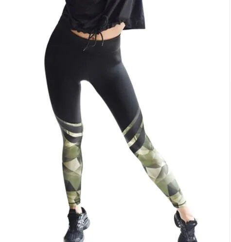 Fitness Legging Camouflage Leggings Sportswear