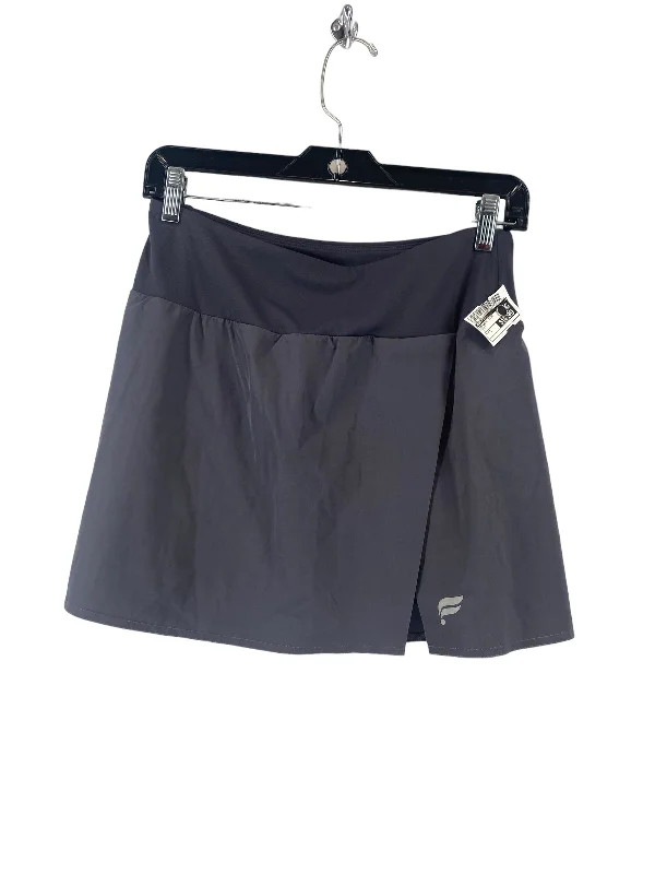 Grey Athletic Skirt Fabletics, Size S corduroy skirt cozy