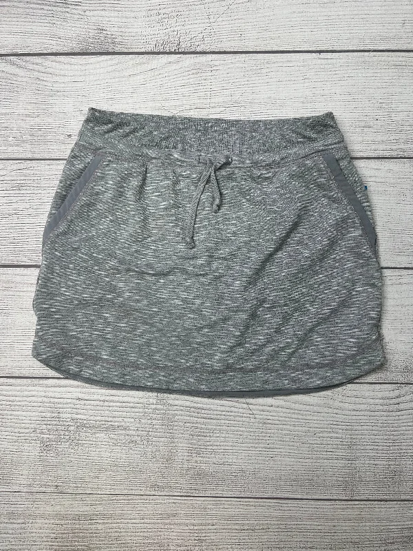 Grey Athletic Skirt Skort Athleta, Size M velvet skirt luxury