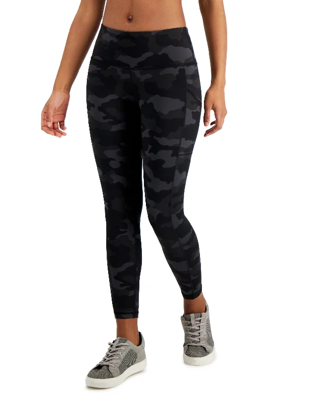 ID Ideology Womens Compression Active 7/8 Ankle Leggings