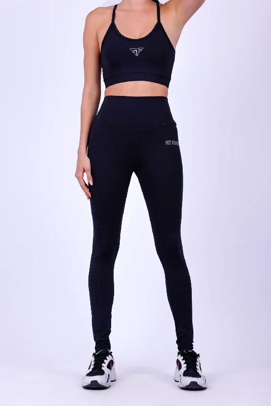 Laser Cut Leggings (25108) - Fit Freak