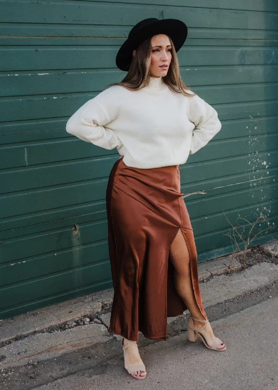 Layla Midi Skirt corduroy skirt durable