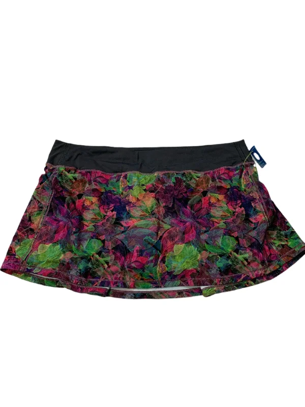 Multi-colored Athletic Skirt Skort Lululemon, Size 14 silk skirt lustrous