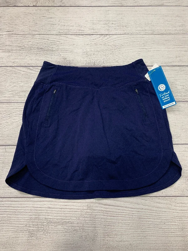 Navy Athletic Skirt Skort Athleta, Size L linen skirt breathable